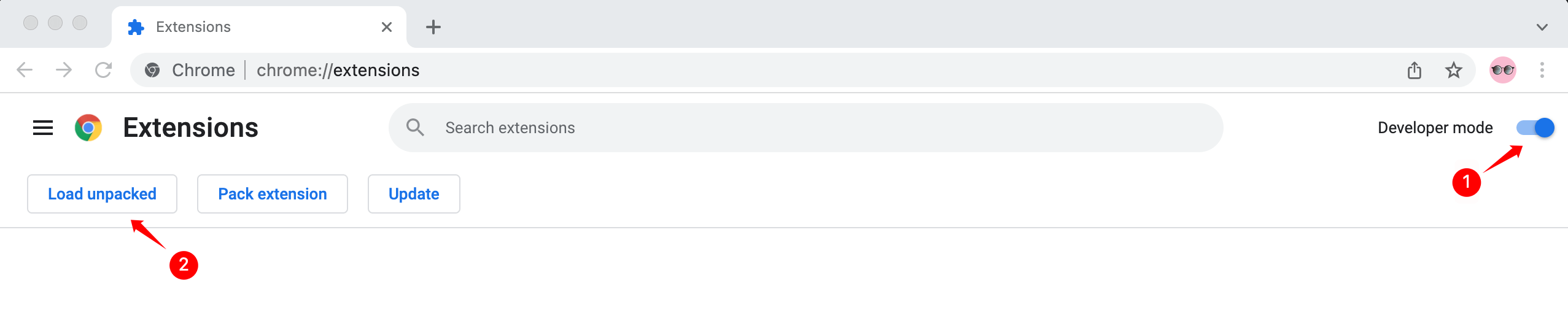 RedditSaver chrome extension load unpacked