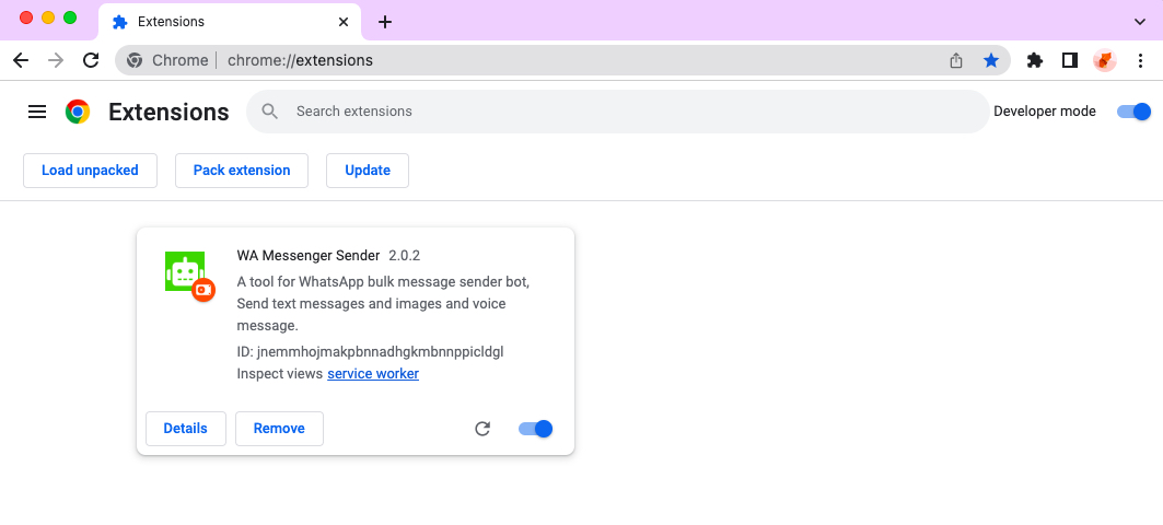 RedditSaver chrome extension install done